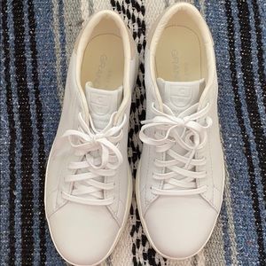 Cole haan grand pro leather tennis sneaker. Size 8
